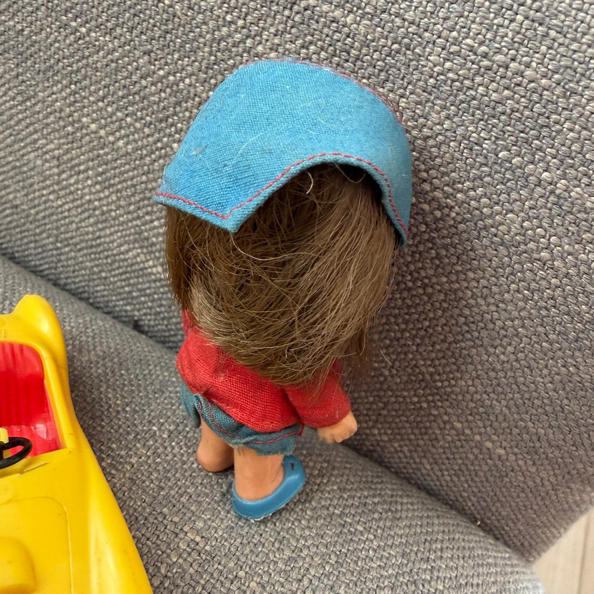 Vintage Liddle Kiddles BABE BIDDLE Doll Car Accessories Mattel 1960s