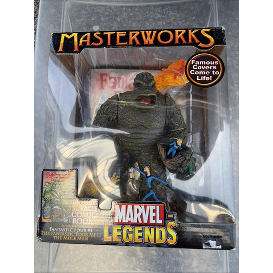 Fantastic Four Meet Mole Man #1 Cover In 3-D! ToyBiz Marvel Masterworks NEW