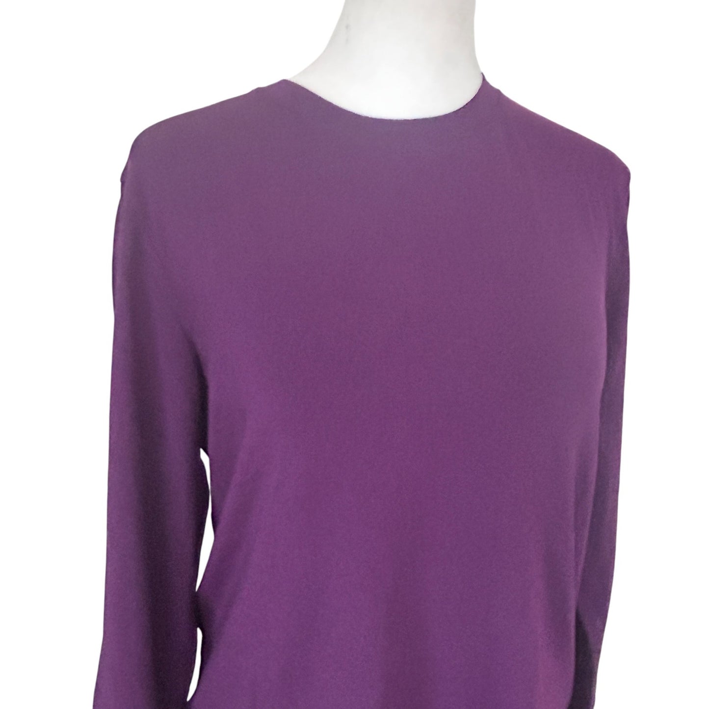 Lululemon Burgundy Wine Purple Long Sleeve Pullover Top Womens Size 4