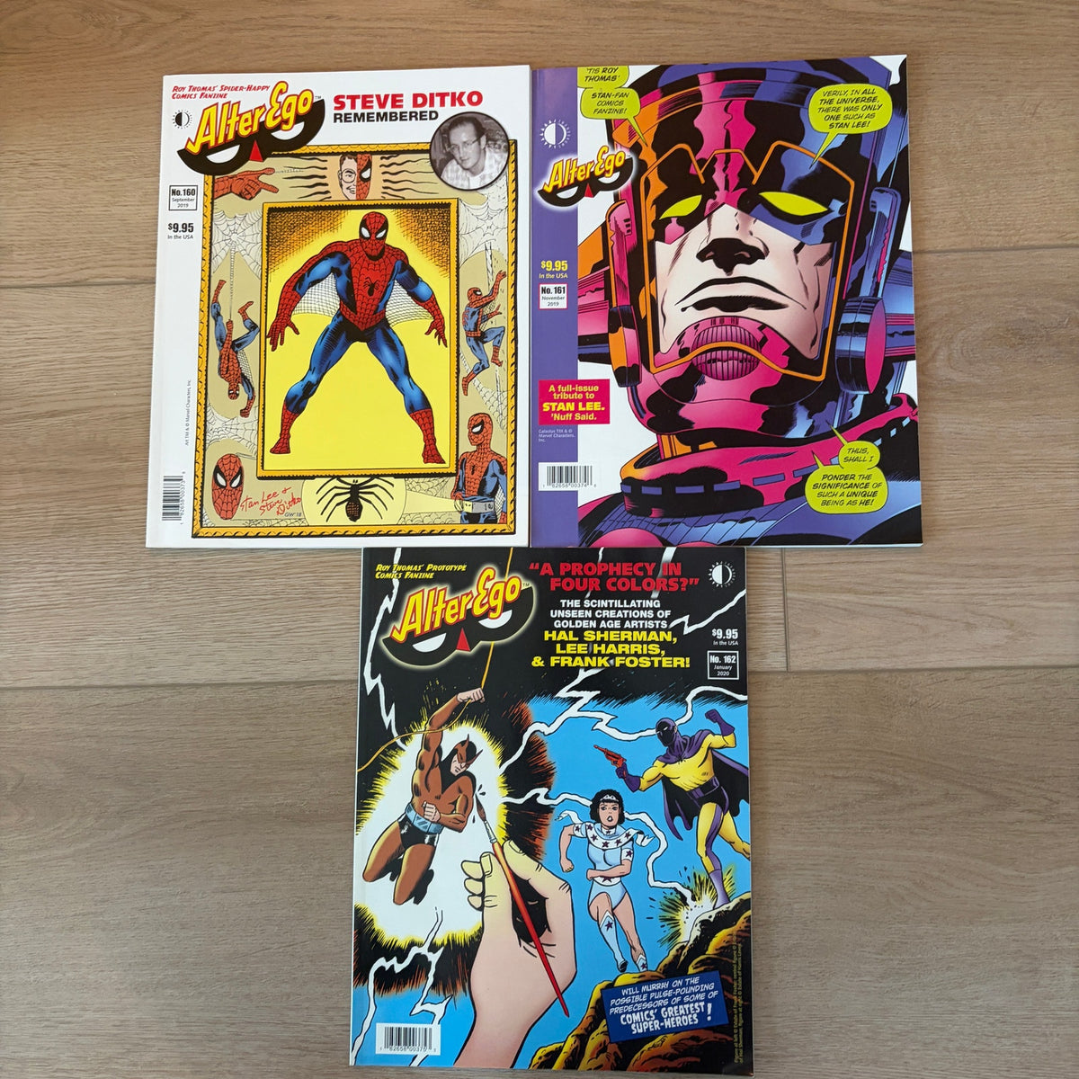 Huge ALTER EGO Magazine Lot 0f 45 Issues, #3-162 Assorted, TwoMorrows - Comics!