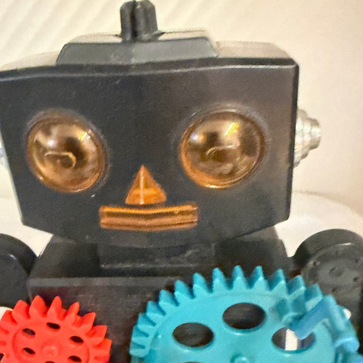 Copied - Vintage 1984 Dah Yang Toys Gear Robot Taiwan Battery Operated