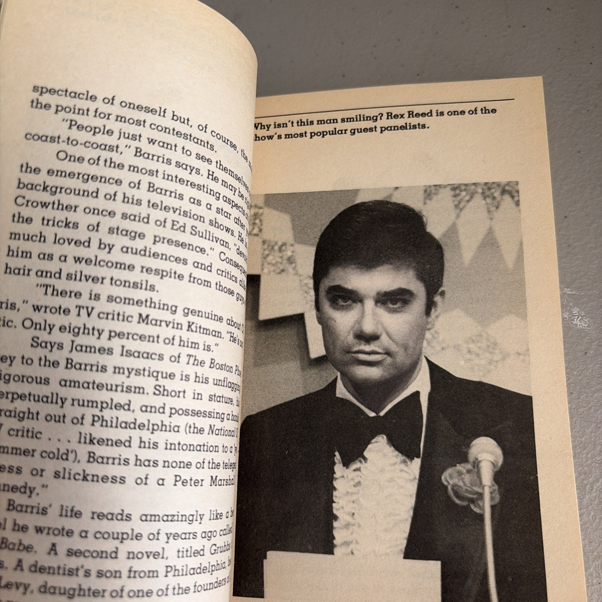 The Gong Show book by Jerry Bowles, Intro by Chuck Barris, 100 photos!