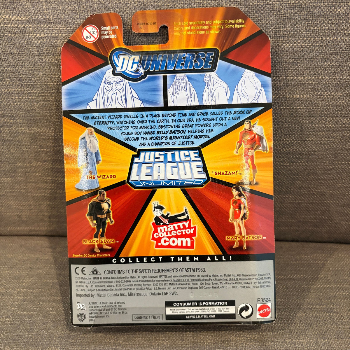 DC Universe Justice League Unlimited The Wizard Fan Collection 4” Figure