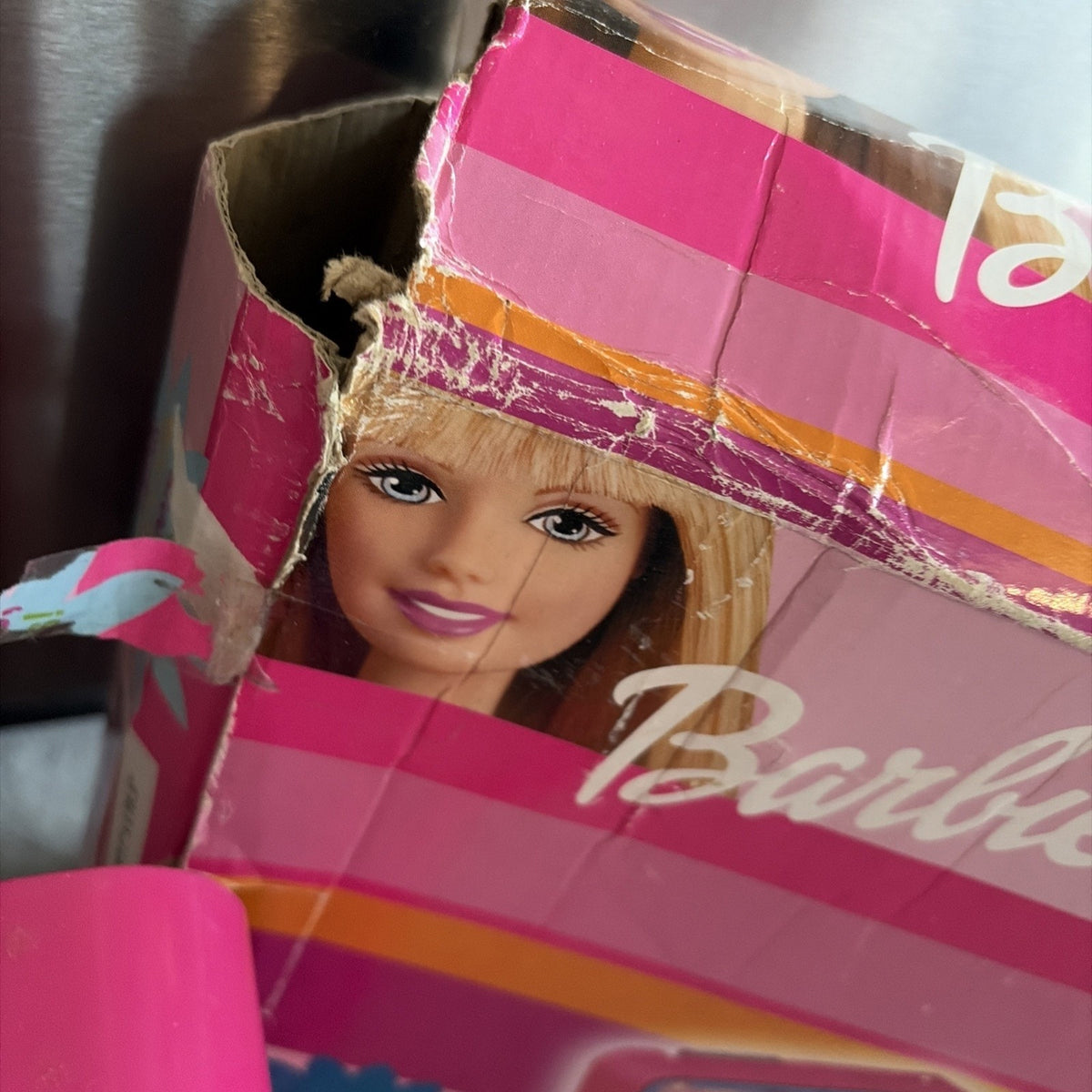 2003 Barbie Table Top Pinball Game Tested Working