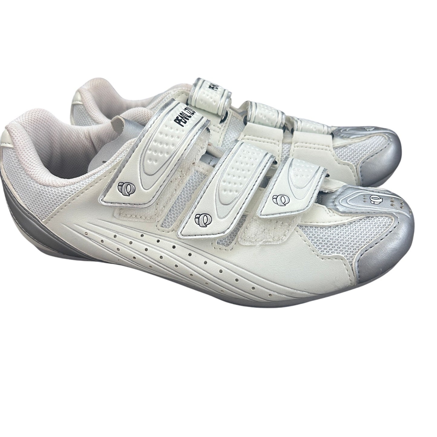 Pearl Izumi White Cycling Shoes Womens Size 7 EUR 38