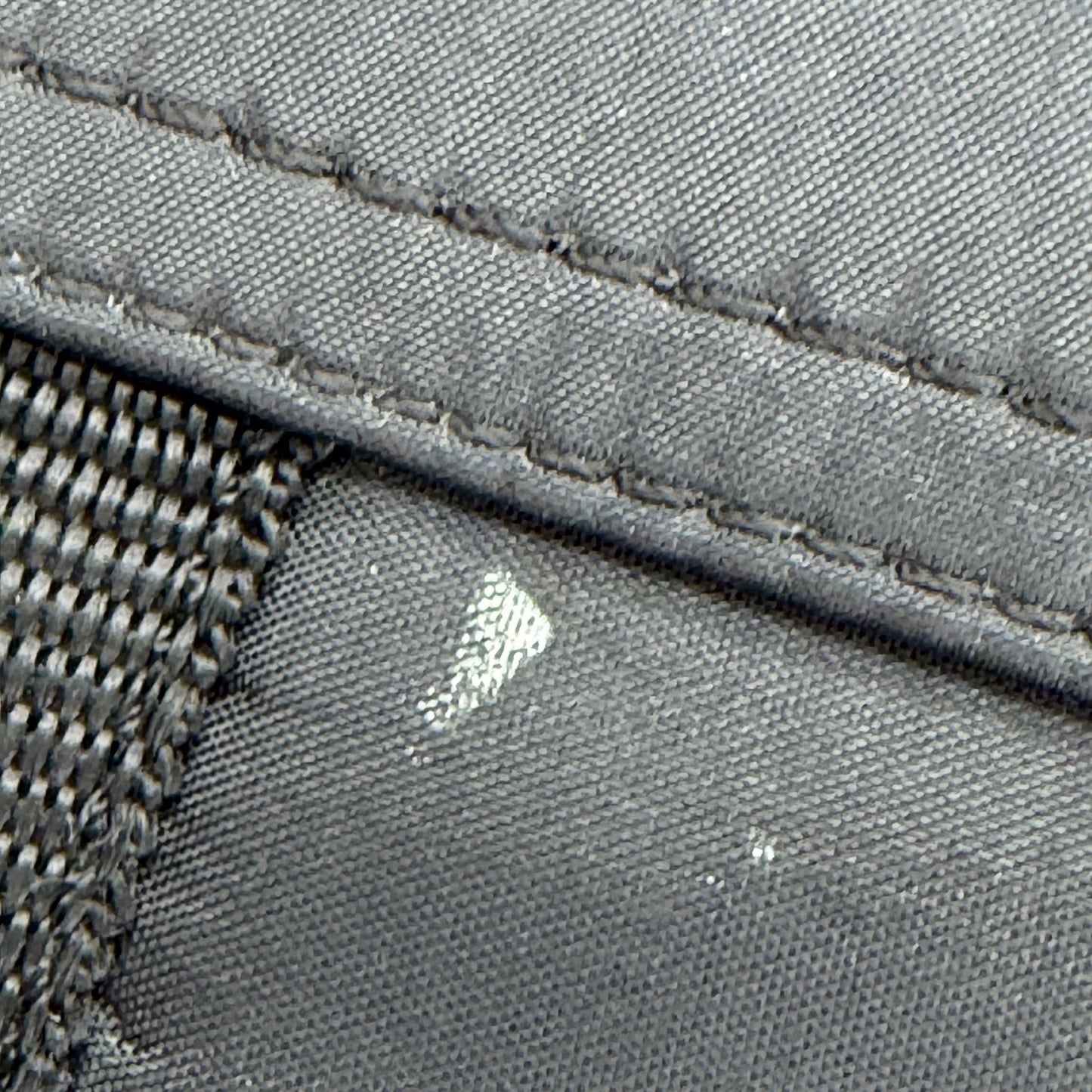 Prada Black Duffle Bag Nylon Black Travel Gym Weekender Carry On DAMAGED ZIPPER