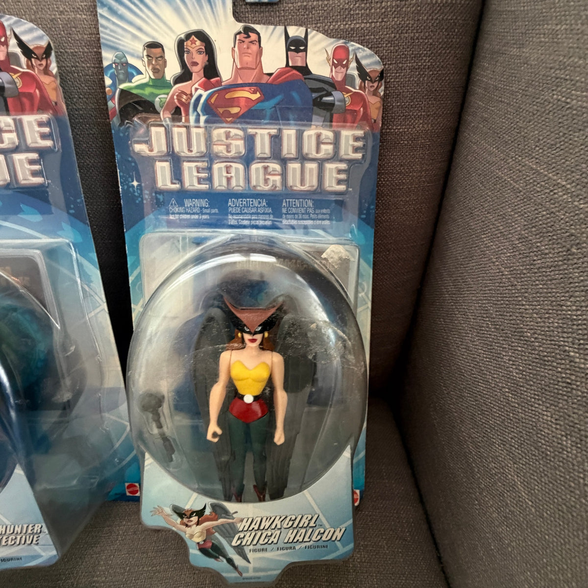 Justice League 2003 Green Lantern Martian Manhunter Hawkgirl Action Figure LOT 5