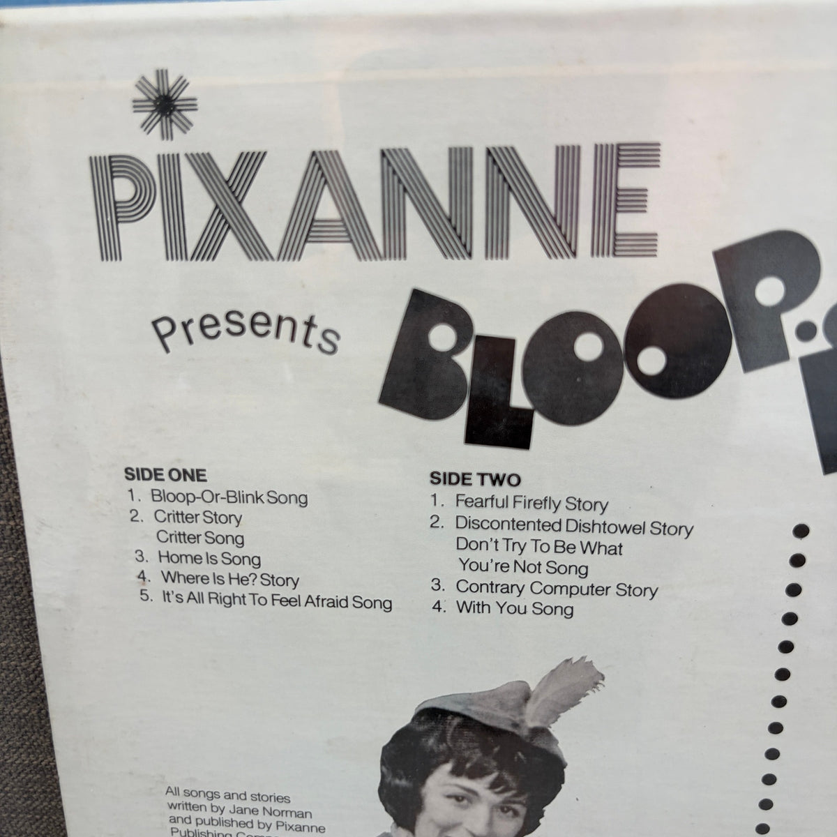PIXANNE presents BLOOP OR BLINK (1975) Philly TV Kids Show Album Record NEW
