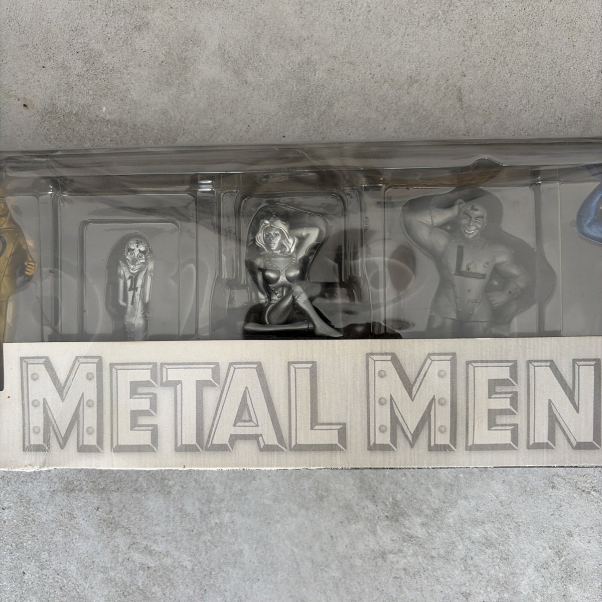 2001 DC Comics Metal Men Seven-piece PVC Set VERY RARE! NEW