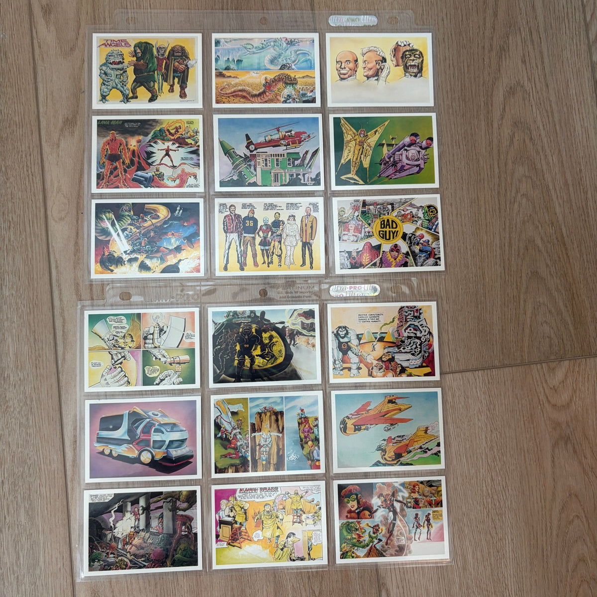 Jack Kirby The Unpublished Archives 1994 Comic Images Base Card Set of 90