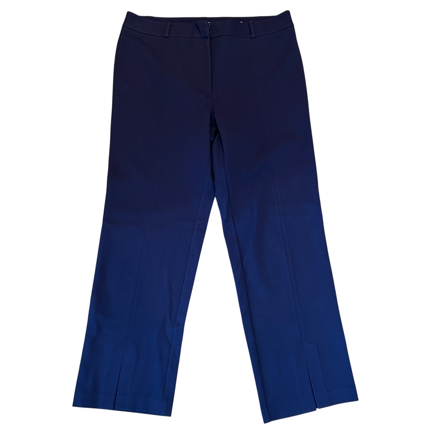 J. McLaughlin Dark Blue Trouser Pants Womens Size 12