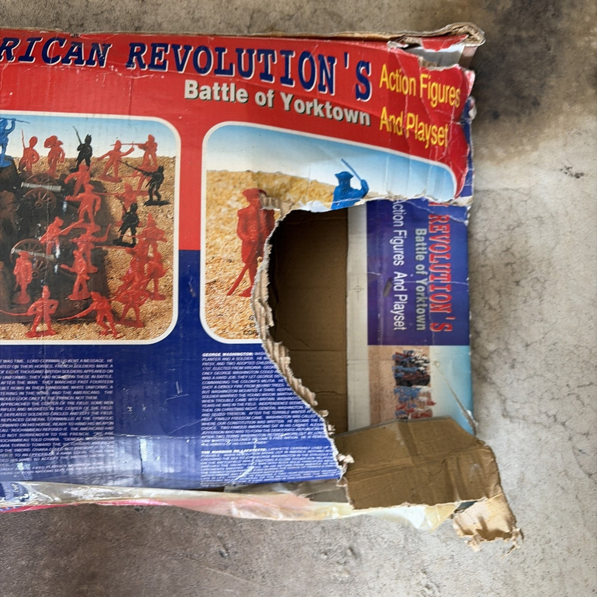Vintage 1996 BMC Toys The American Revolution Battle Of Yorktown Playset Lot