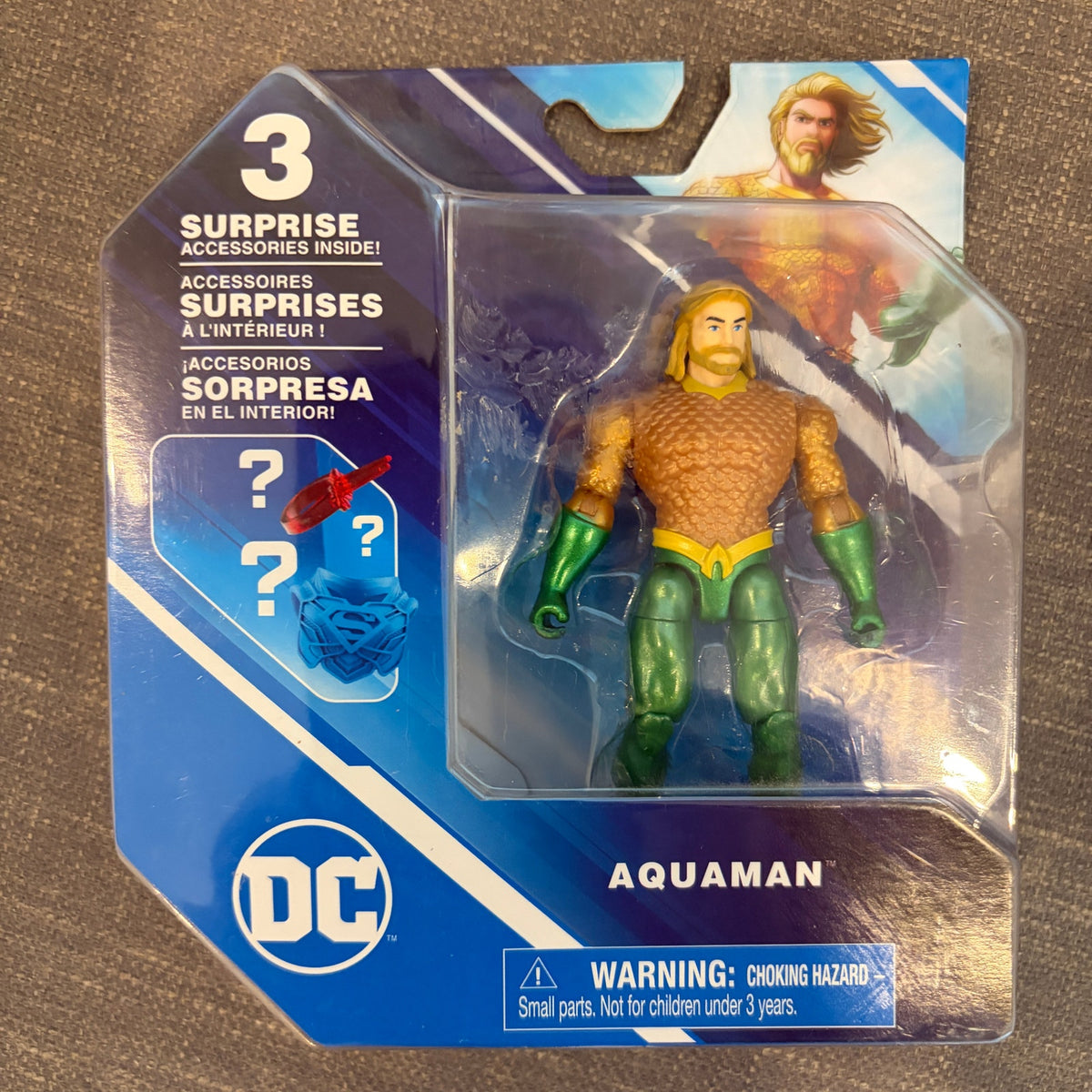 DC Heroes Unite 4 Figures Surprise Accessories Aquaman, Wonder Woman, Superman