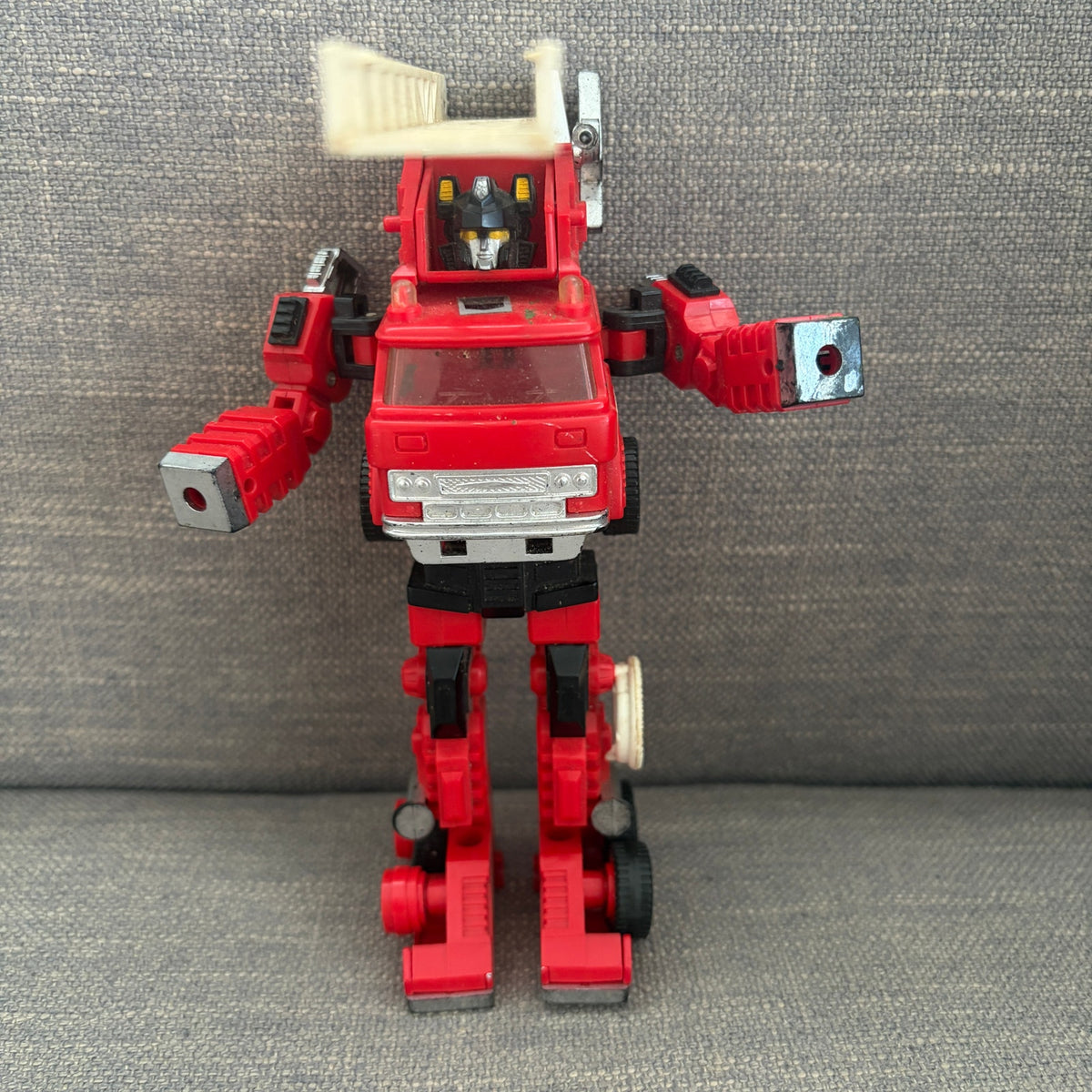 Vintage 1992 Transformers G2 Inferno Autobot Hasbro Fire Truck Action Figure