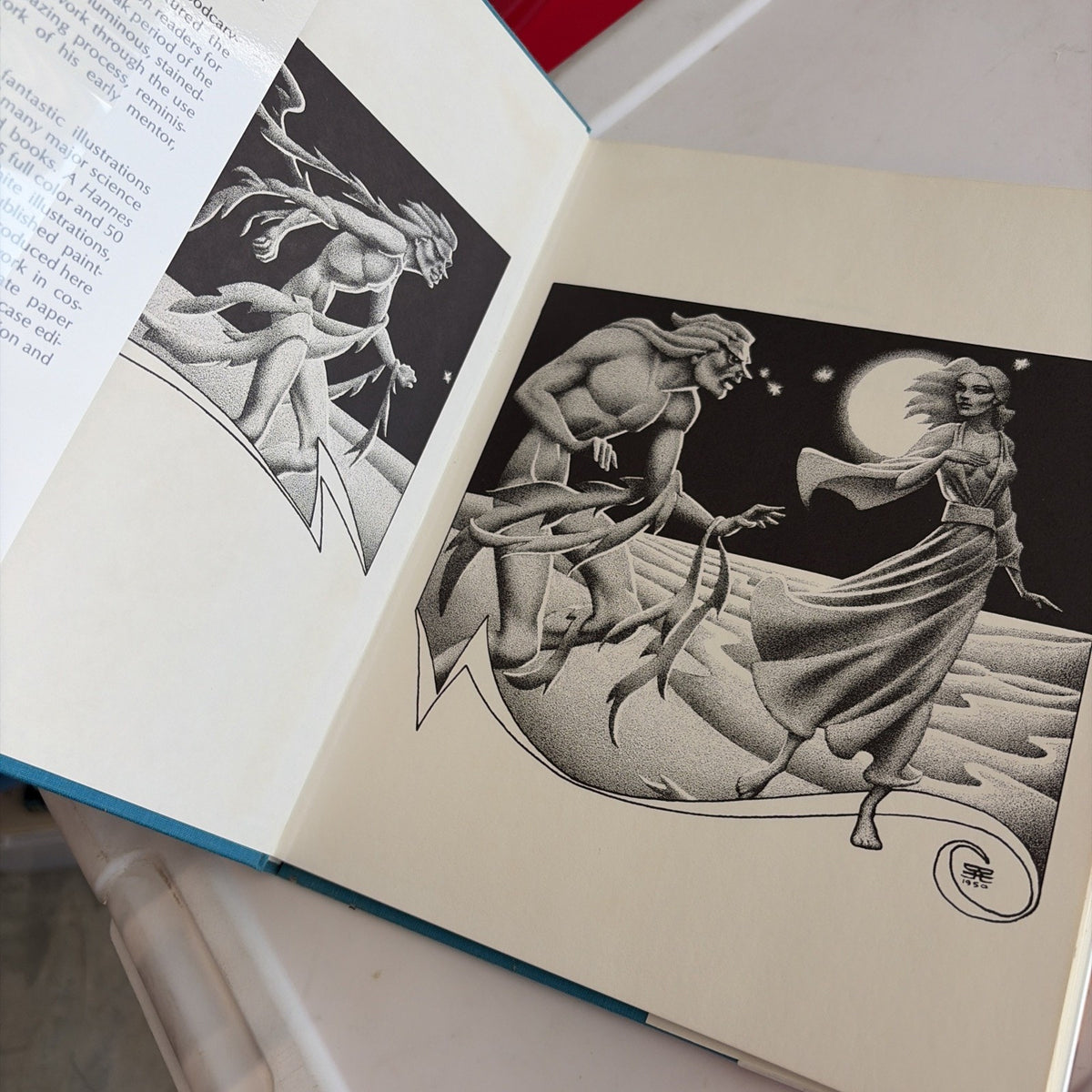 A Hannes Bok Treasury, ed by Stephen Korshak, Underwood-Miller, 1993 Hardcover