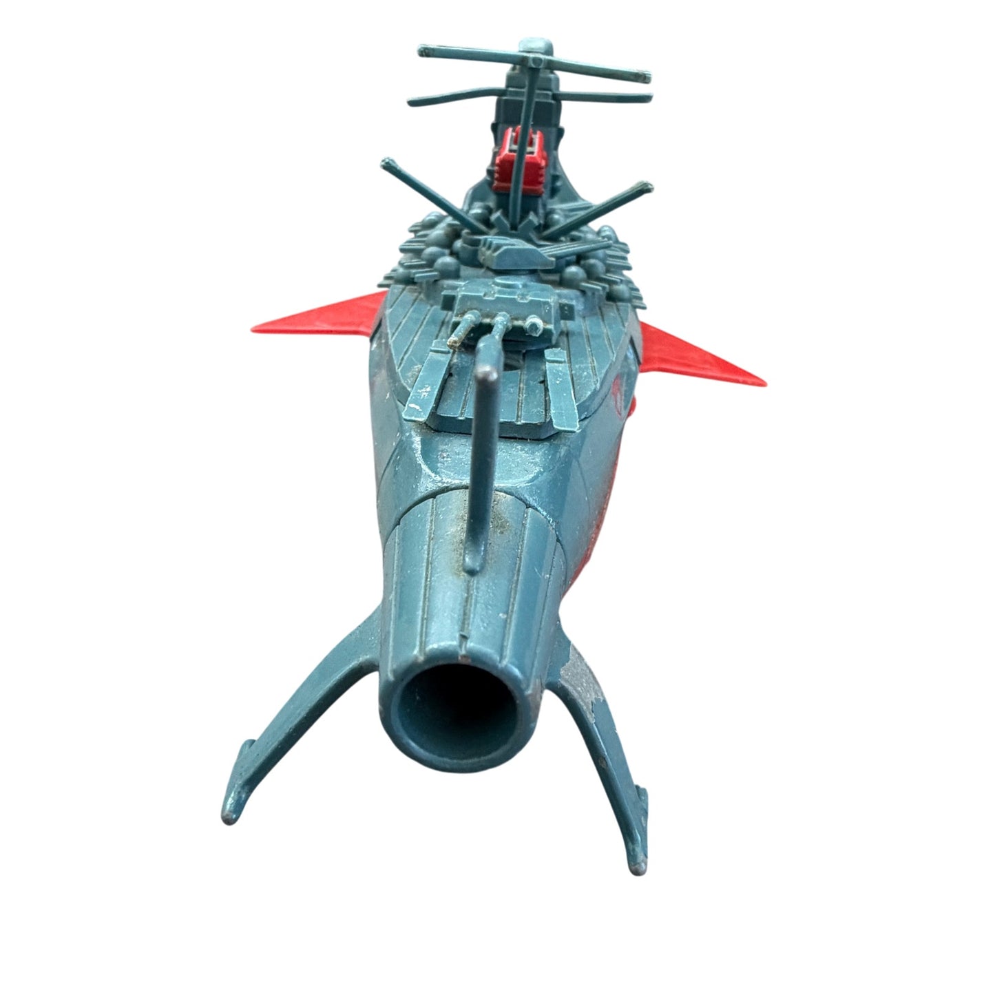 Japan Nomura Yamato Diecast Metal Starblazers Space Battleship 12" Long