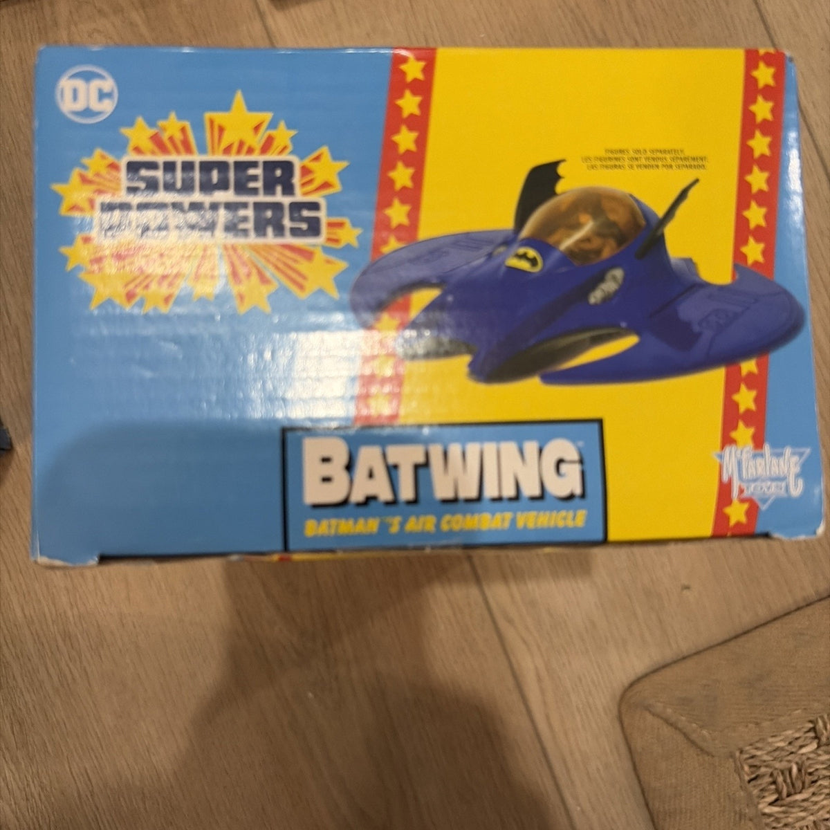 DC Super Powers Batman Batwing Vehicle McFarlane Toys Sealed