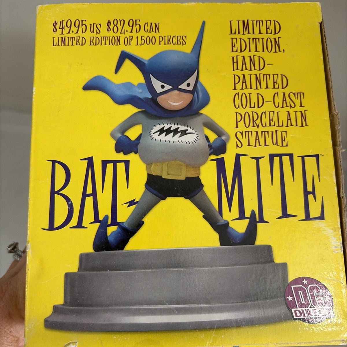 DC Direct BAT-MITE 5 3/4" Porcelain Statue (2001) Limited #115/1500 BRAND NEW