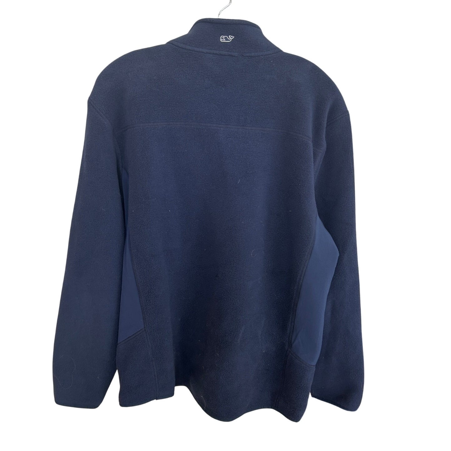 Vineyard Vines Navy Blue 1/4 Zip Fleece Pullover Men's Size Large