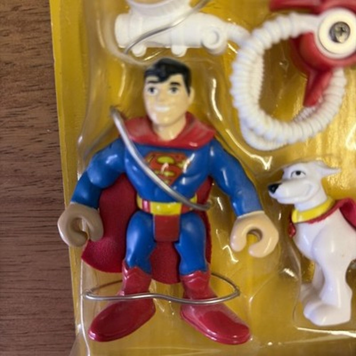 SUPERMAN And Krypto Dog Imaginext DC Super Friends, New