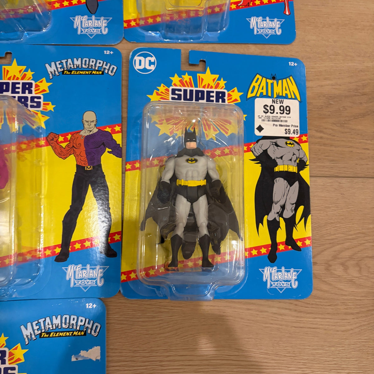 Super Powers 2024 LOT 7 Action Figures NEW Wonder Woman, Batman, Aqua, MORE