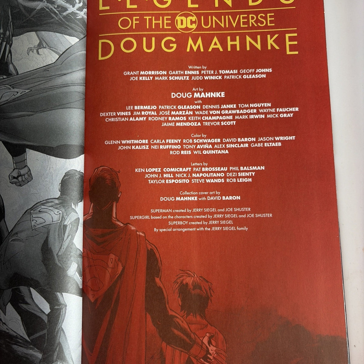 Legends of the DC Universe Doug Mahnke 2021 Hardcover Excellent