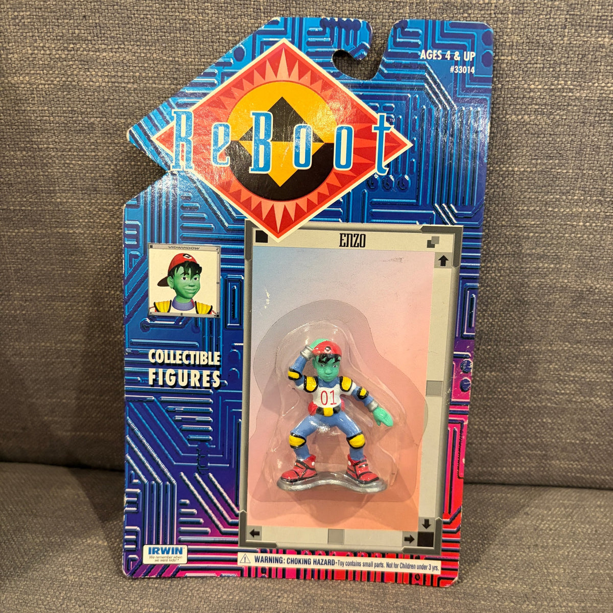 LOT 8 ReBoot Collectible Action Figures Irwin 1995