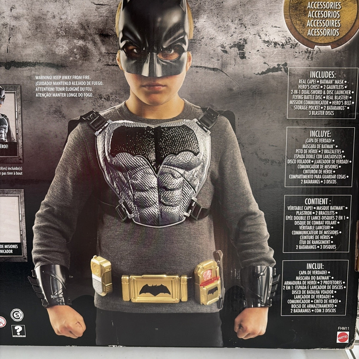 2017 Justice League Batman Ultimate Hero Utility Belt Costume 15+ Accessories