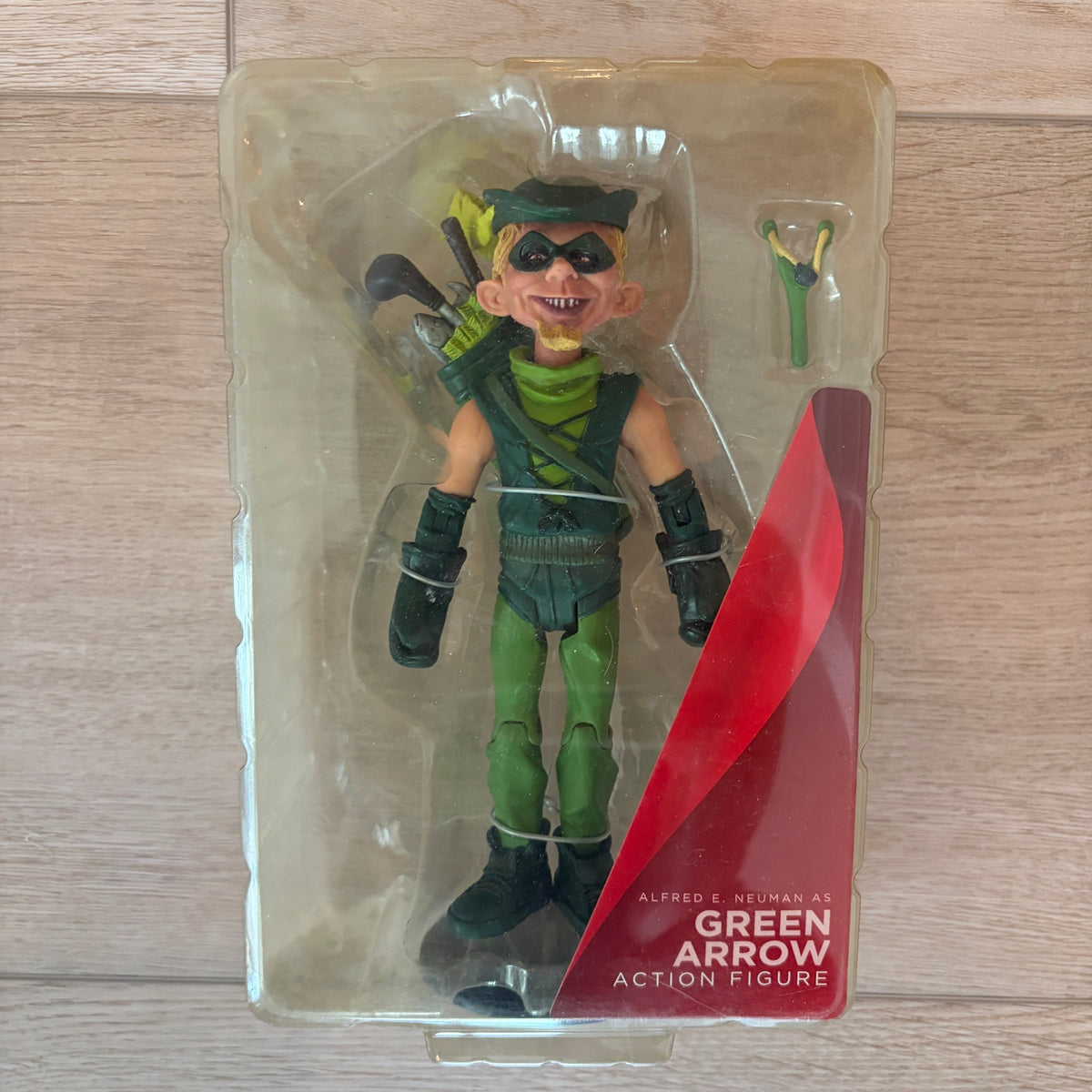 DC Direct Mad Alfred E. Neuman As Green Arrow NEW WITH NO CARD