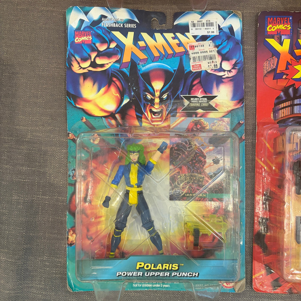 LOT 4 Marvel Comics X-Men Action Figures X-Force, Futuristic, Invasion Series