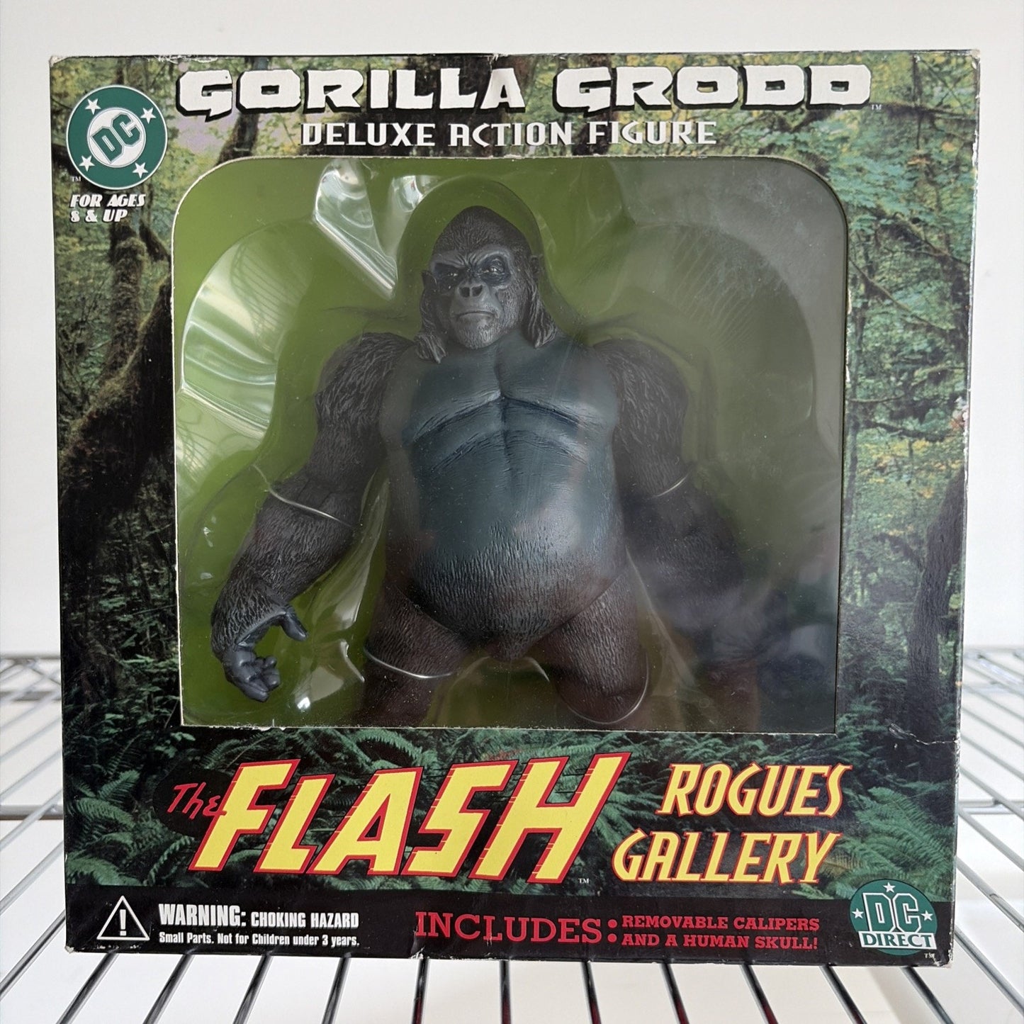 DC Direct Gorilla Grodd Deluxe Action Figure Flash Rogues Gallery NEW