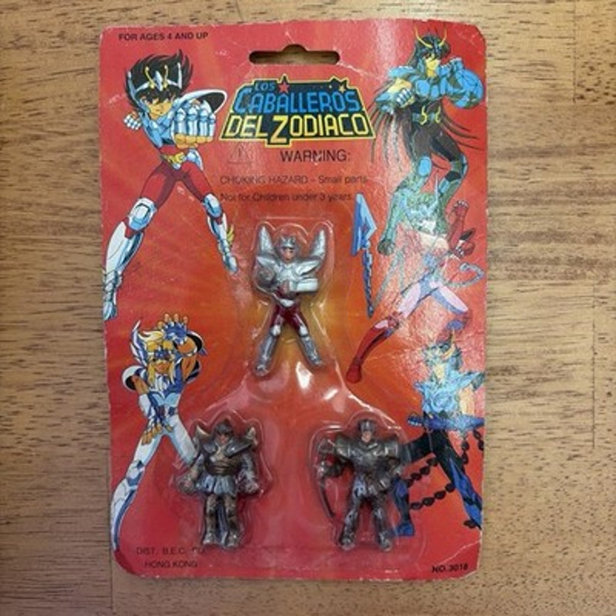 Los Caballeros Del Zodiaco Saint Seiya Mini Figures Factory Sealed Vintage