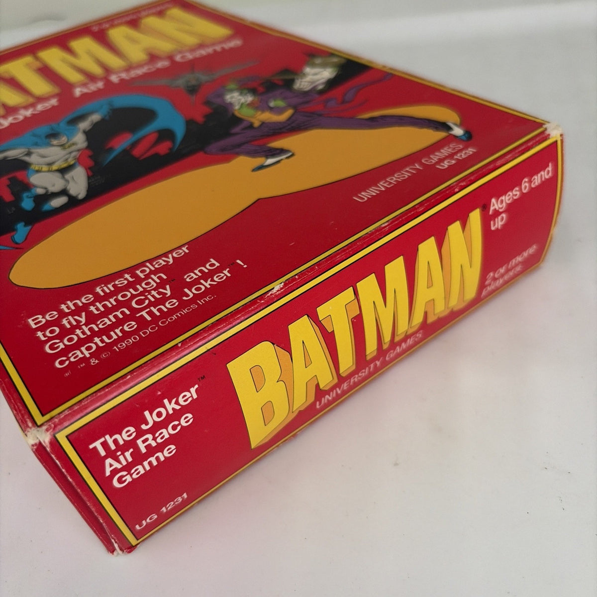 Batman The Joker Air Race Game - DC Comics - University Games - 1990 - SEALED
