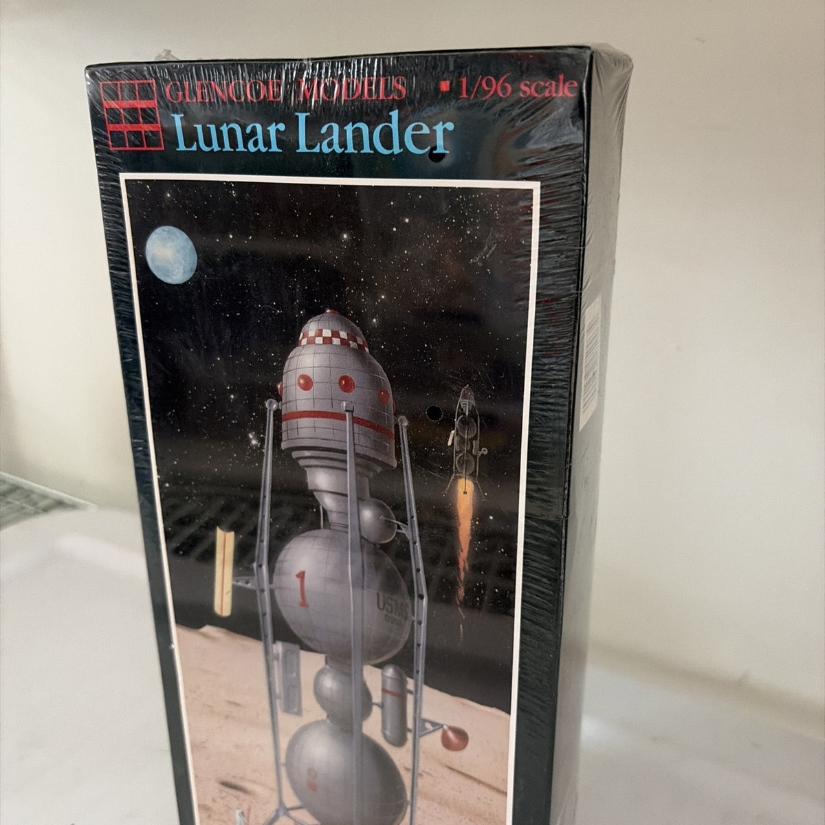 Glencoe Models Lunar Lander 1/96 Scale Plastic Kit 05003 SEALED