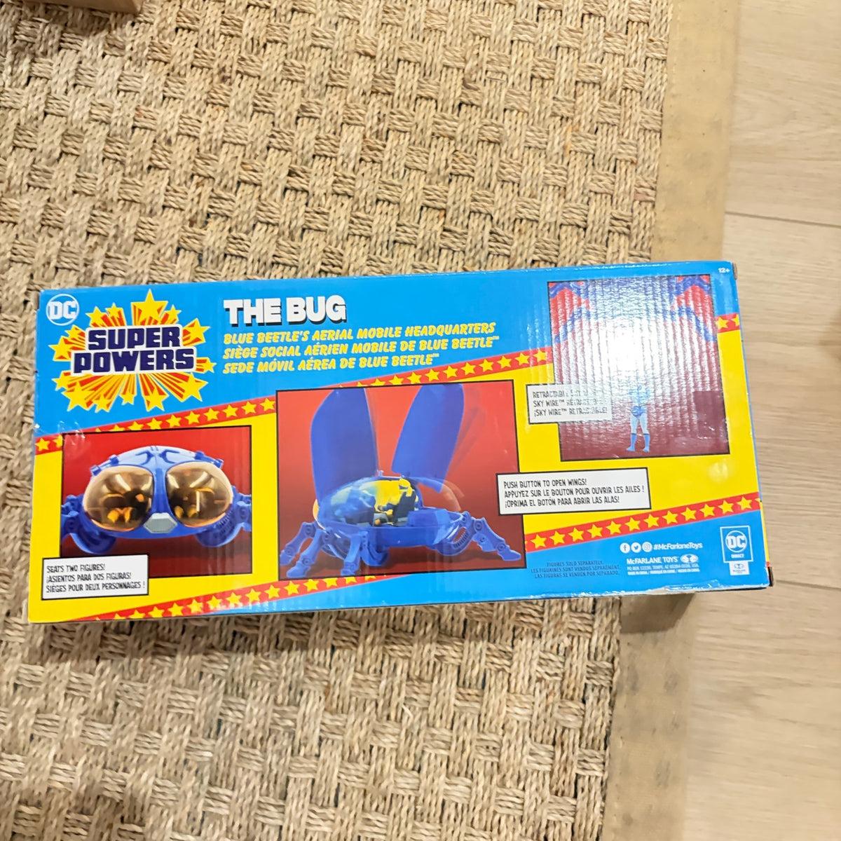 DC Super Powers The Bug Blue Beetle's Aerial Mobile Headquarters New