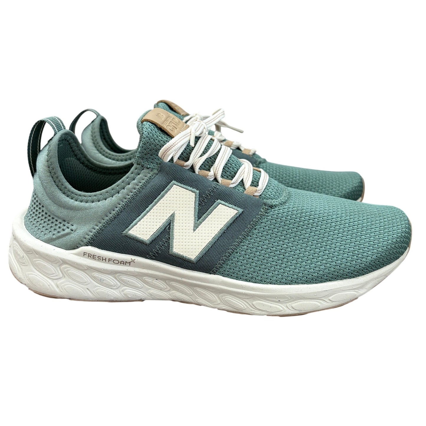 New Balance Fresh Foam X Cruz Artisan v3 Green Beige Mens Size 11 NEW