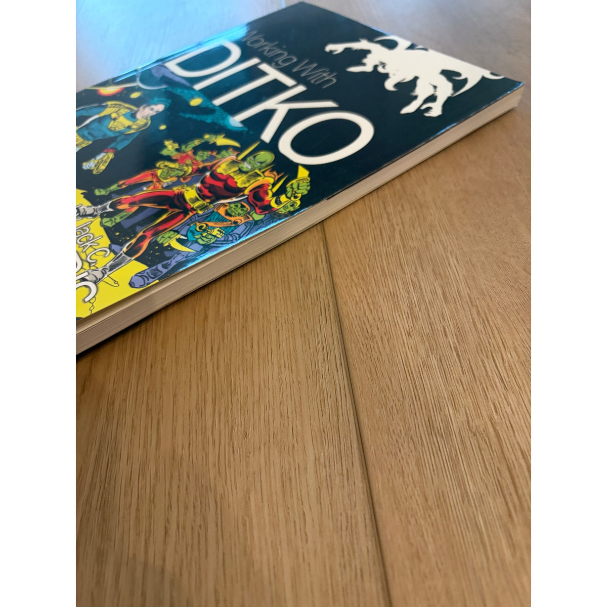 Jack C. Harris Working With Ditko Paperback Softcover Signed by Author
