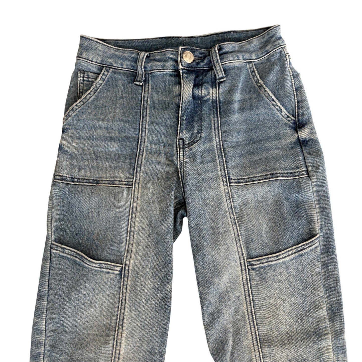 KUT from the Kloth Reese Ankle Straight Leg Denim Jeans Womens Size 4