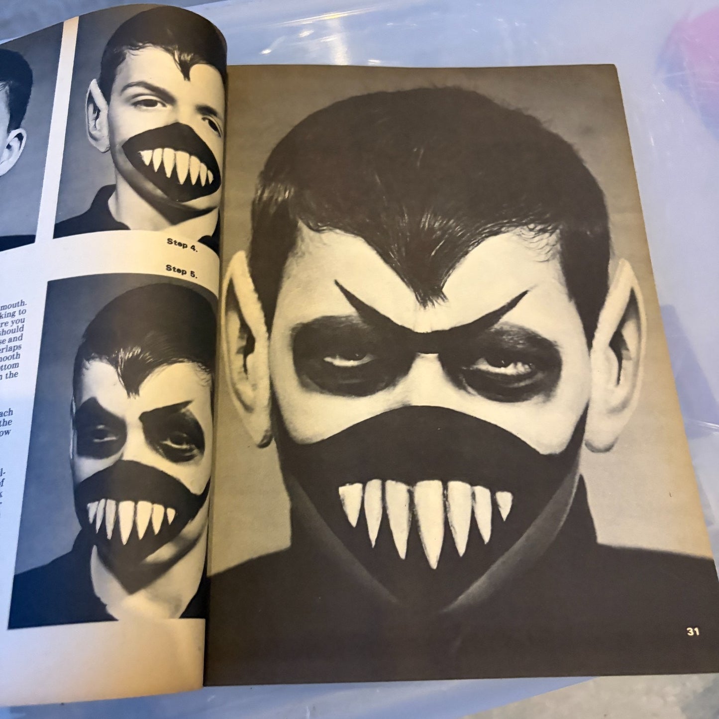 Famous Monsters Filmland Do-It-Yourself Monster Make-Up Handbook Magazine 1965