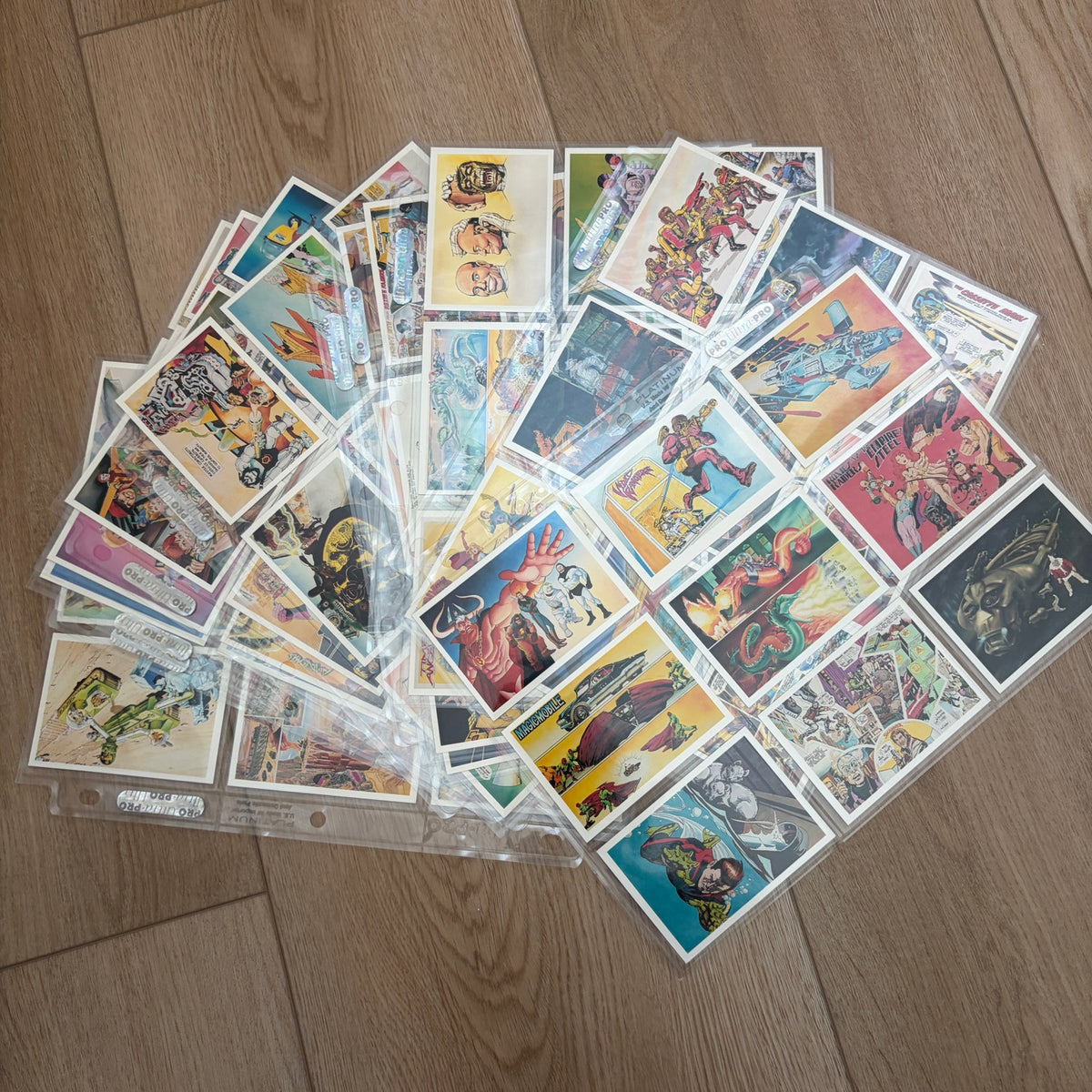 Jack Kirby The Unpublished Archives 1994 Comic Images Base Card Set of 90