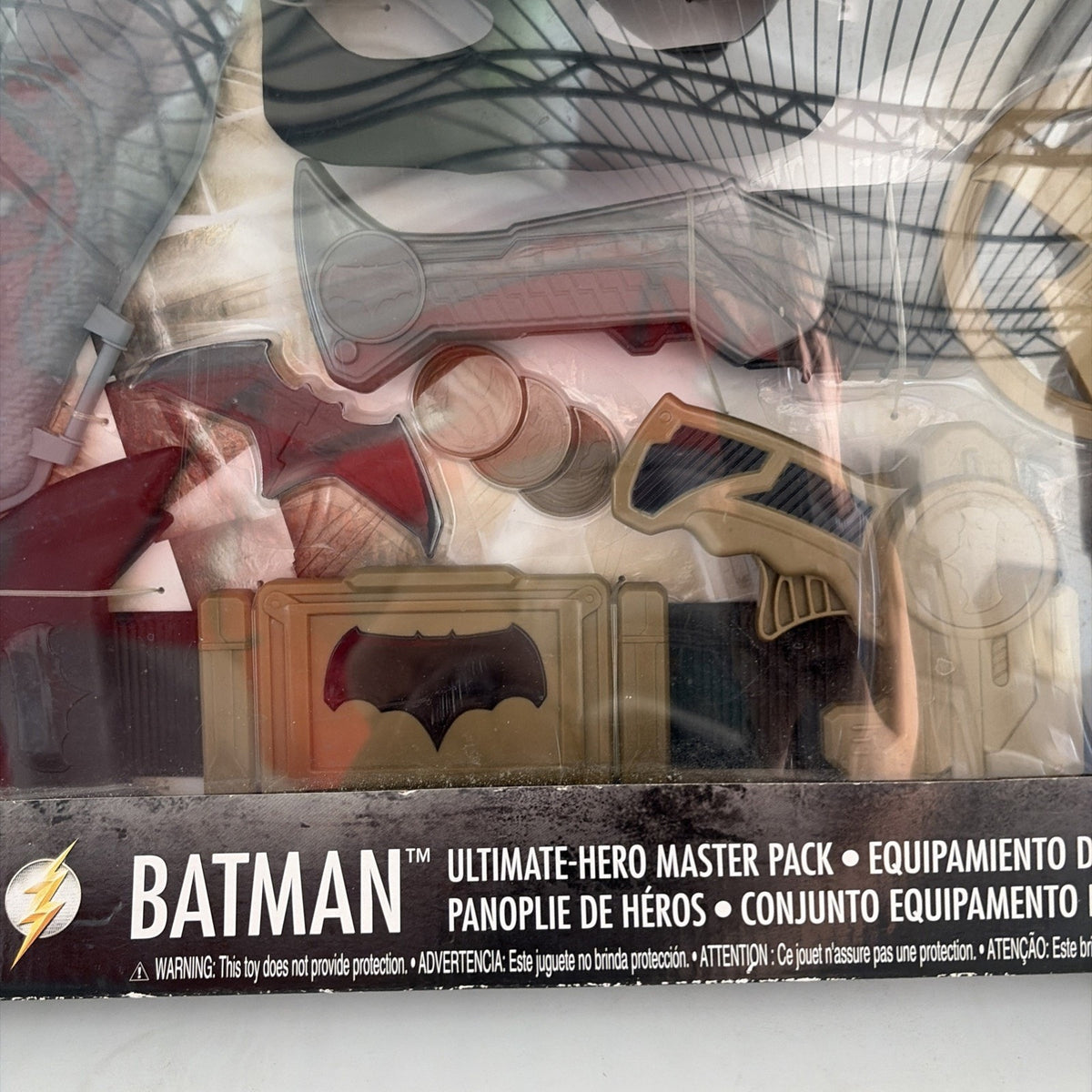 2017 Justice League Batman Ultimate Hero Utility Belt Costume 15+ Accessories