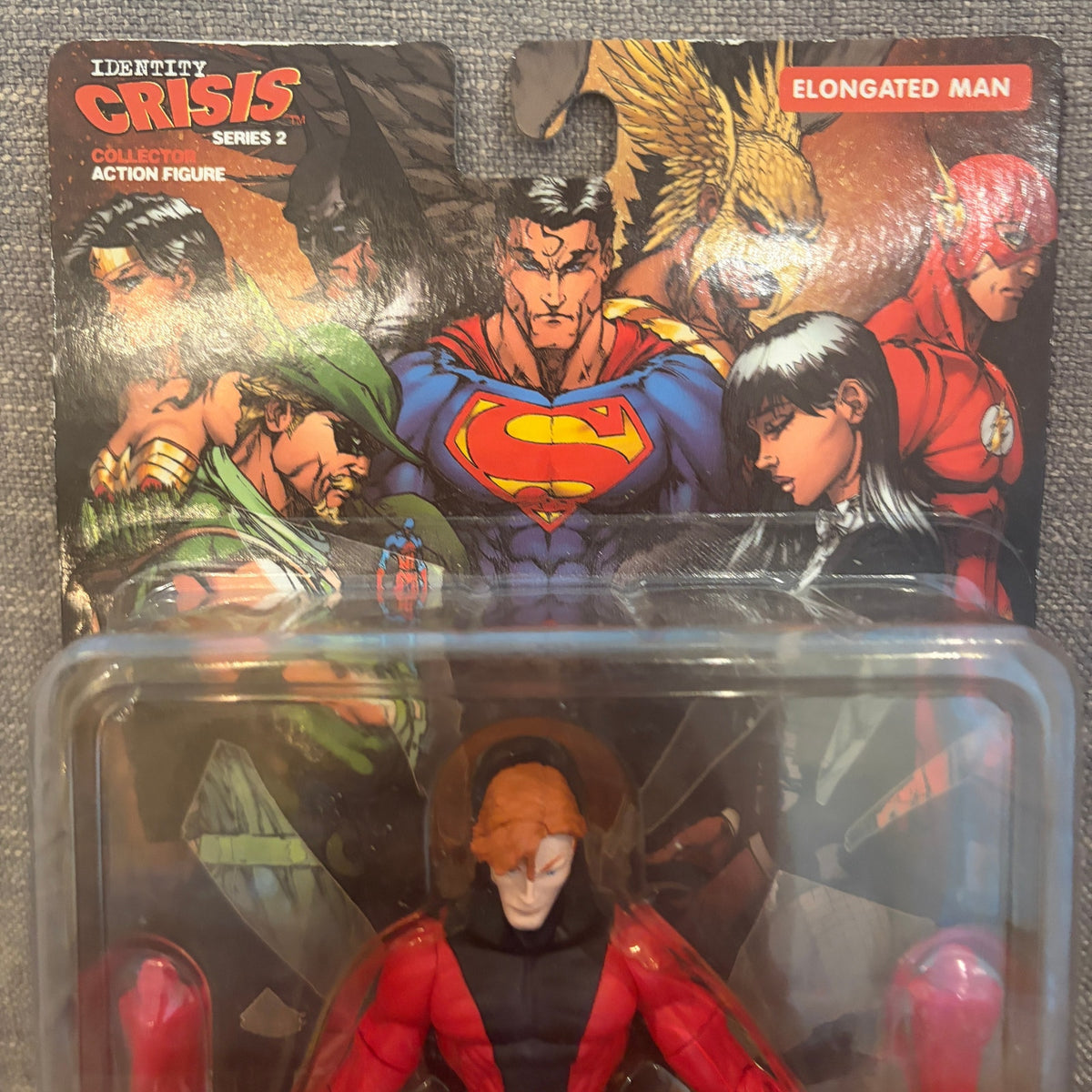 Identity Crisis Series 2 Elongated Man Action Figure DC DIRECT Collectors NEW