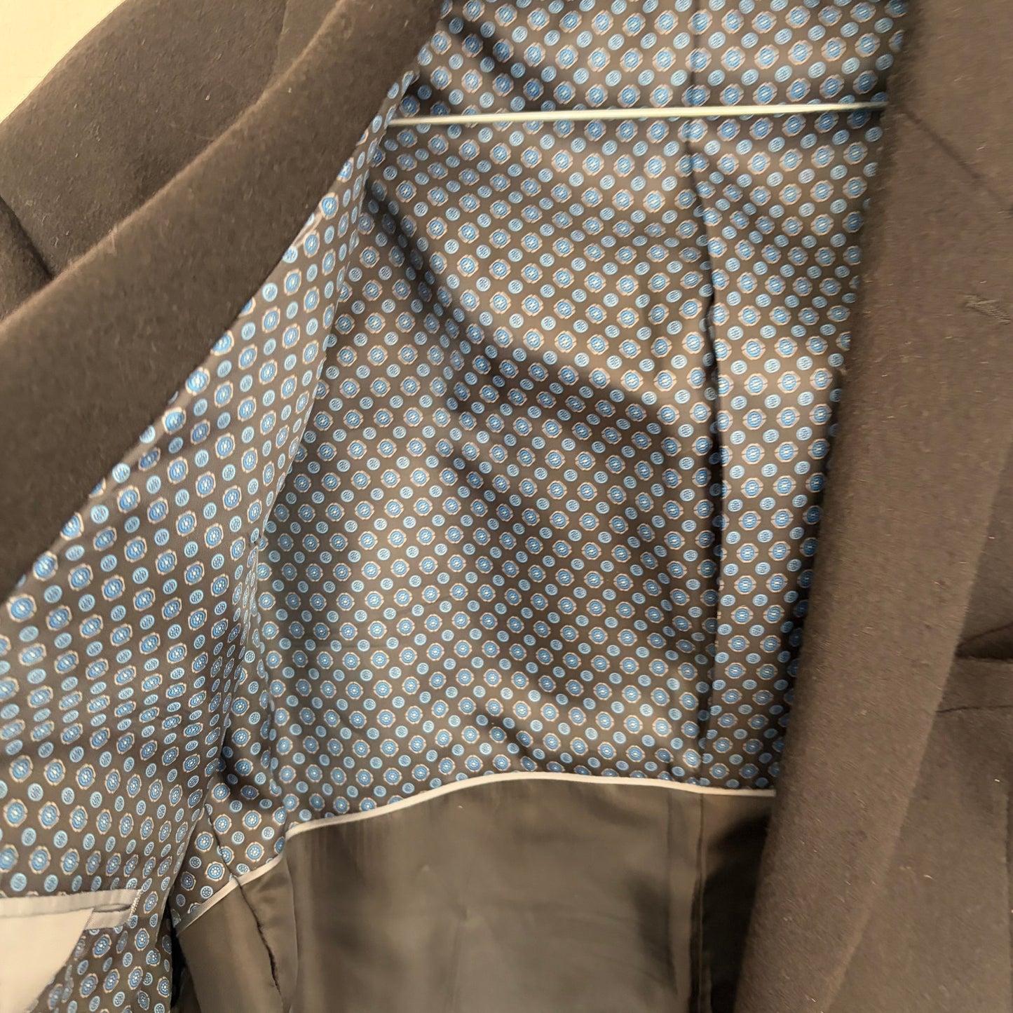 Michael Kors Black 100% Camel Hair Blazer Jacket Sport Coat Men's Size 46R