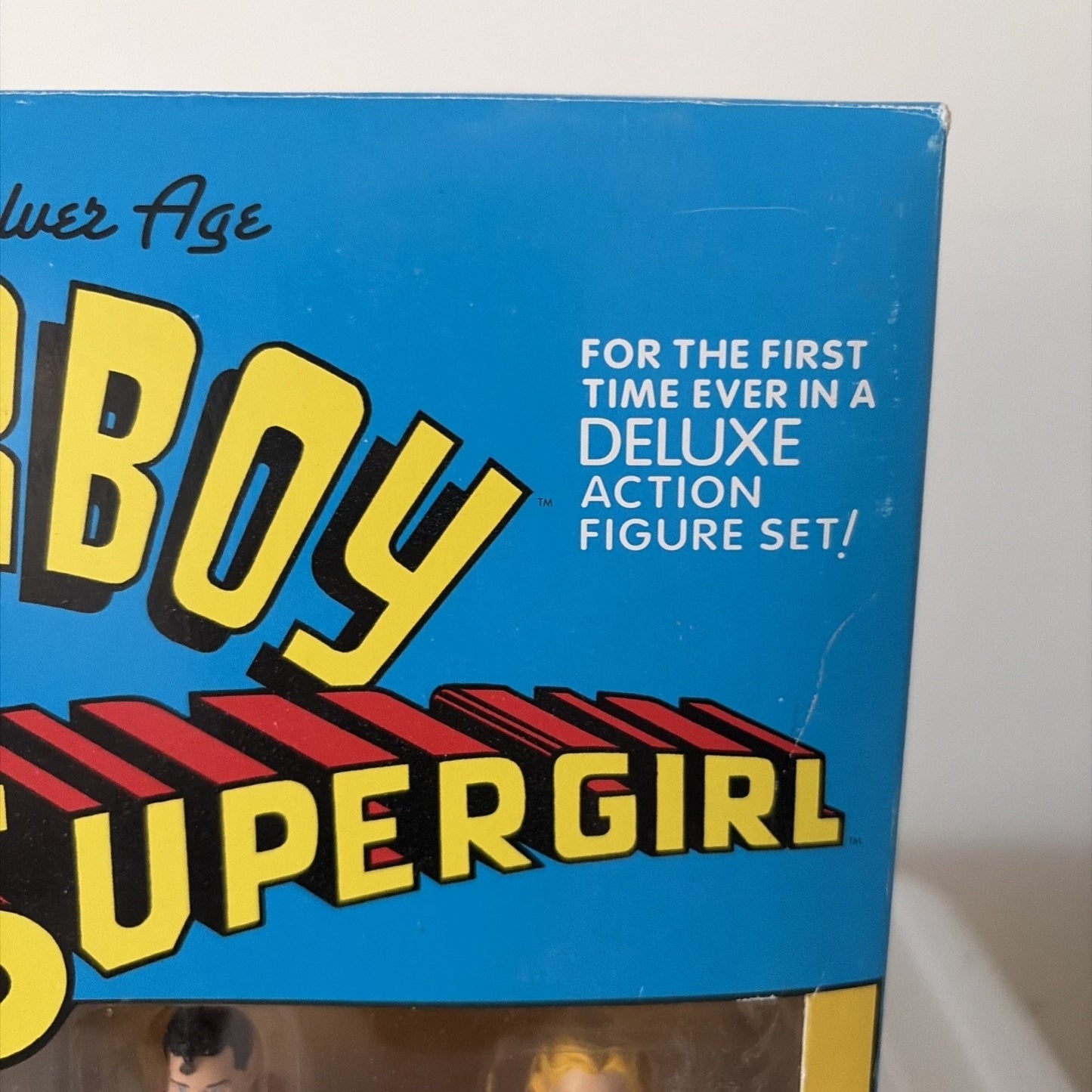 Superboy And Supergirl Krypto Streaky DC Direct Classic Silver Age Figure Set