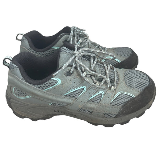 Merrell Gray / Teal / Black Sneakers Mens Size 5.5