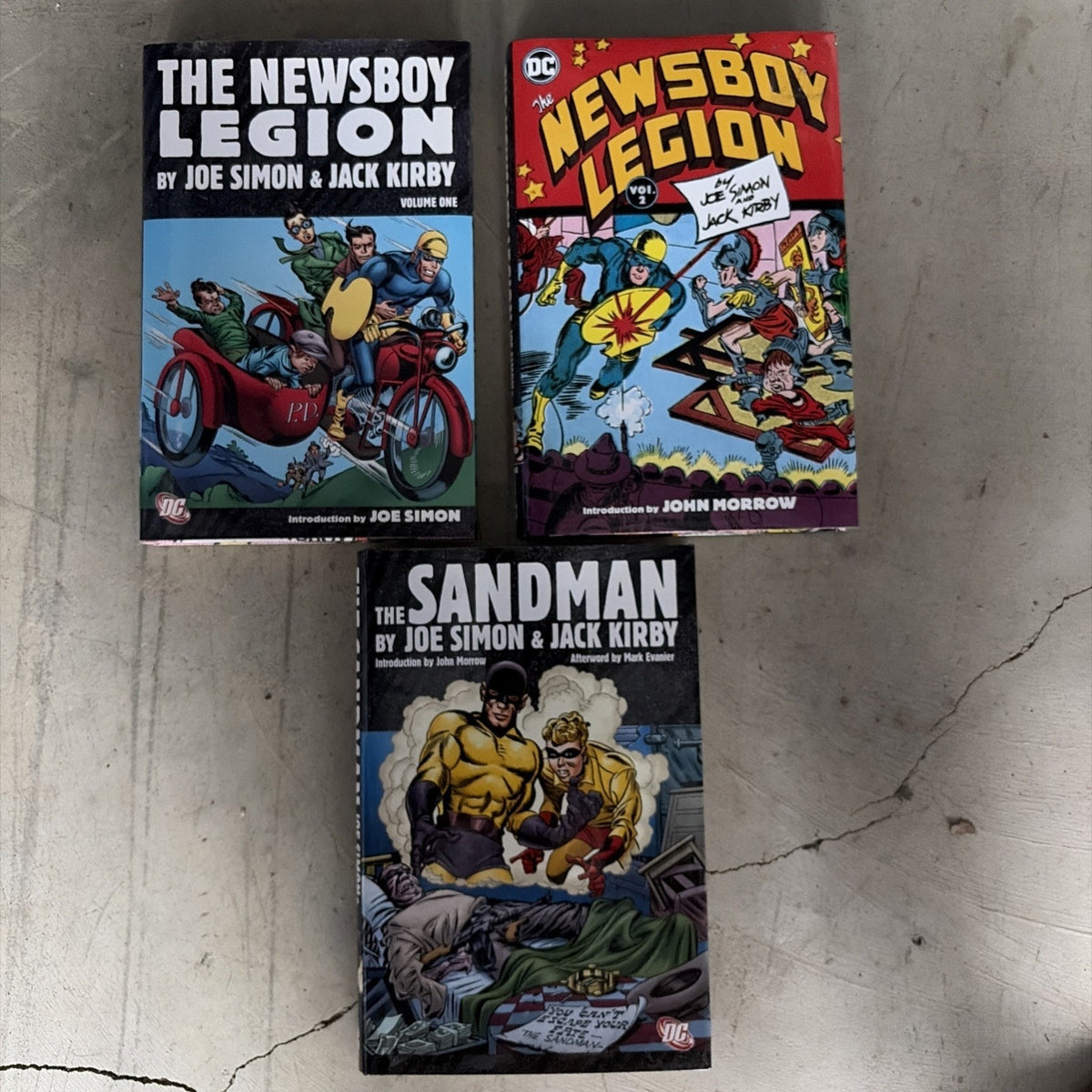 The Newsboy Legion (1 & 2) And The Sandman By Joe Simon And Jack Kirby HC