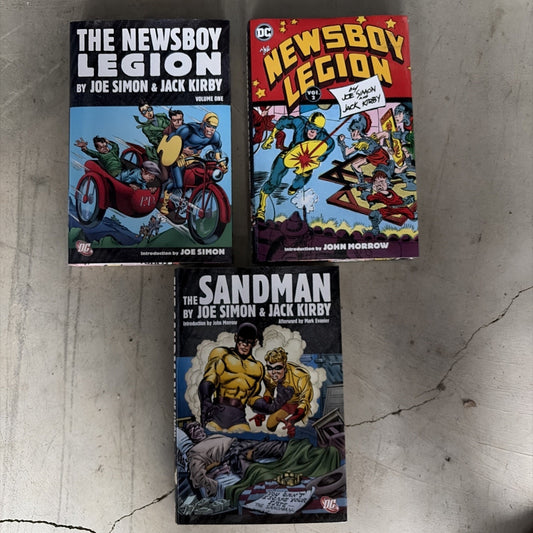 The Newsboy Legion (1 & 2) And The Sandman By Joe Simon And Jack Kirby HC