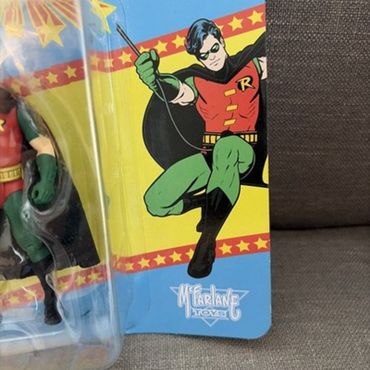 MCFARLANE TOYS DC SUPER POWERS ROBIN DRAKE BLACK CAPE VARIANT WAVE 4