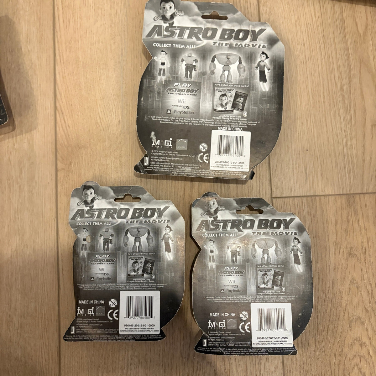 Astro Boy The Movie 2009 Action Figures Lot of 3