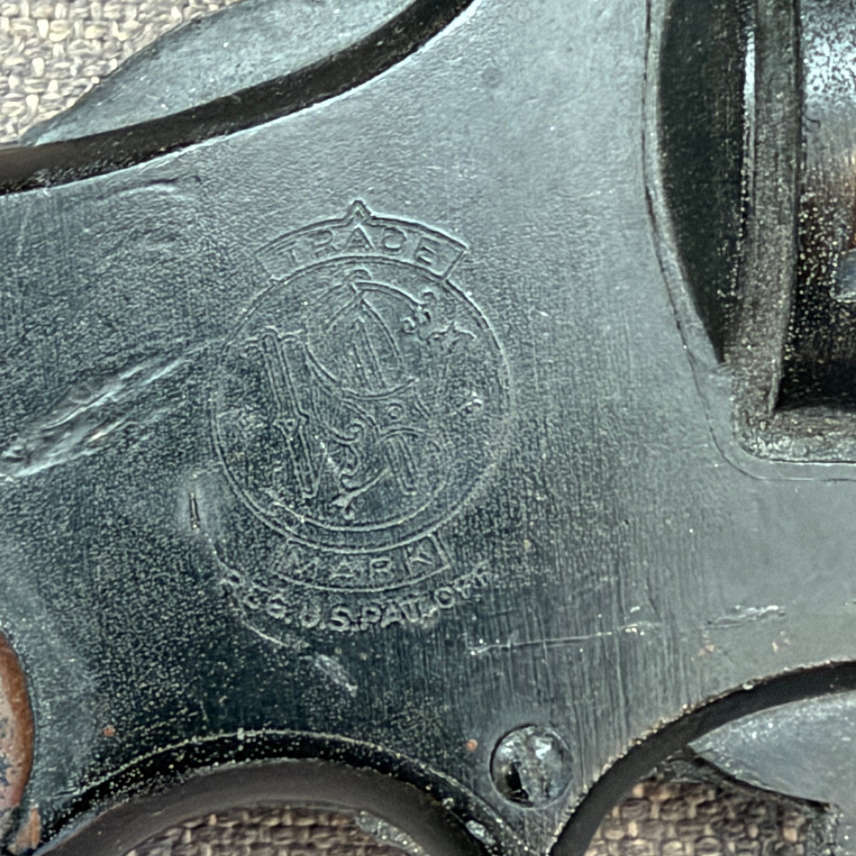 Vintage Smith & Wesson Rubber Movie Prop Gun Made in USA Non Firing Replica